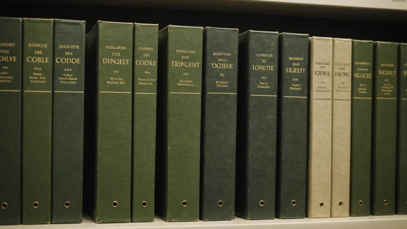 Organized compliance documentation binders representing an auditable trail